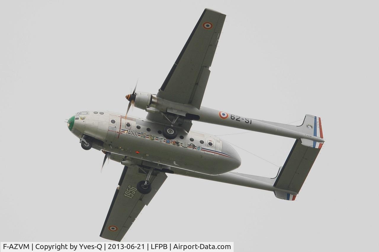 F-AZVM, 1956 Nord N-2501F Noratlas C/N 105, Nord N-2501F Noratlas, On display, Paris-Le Bourget Air Show 2013