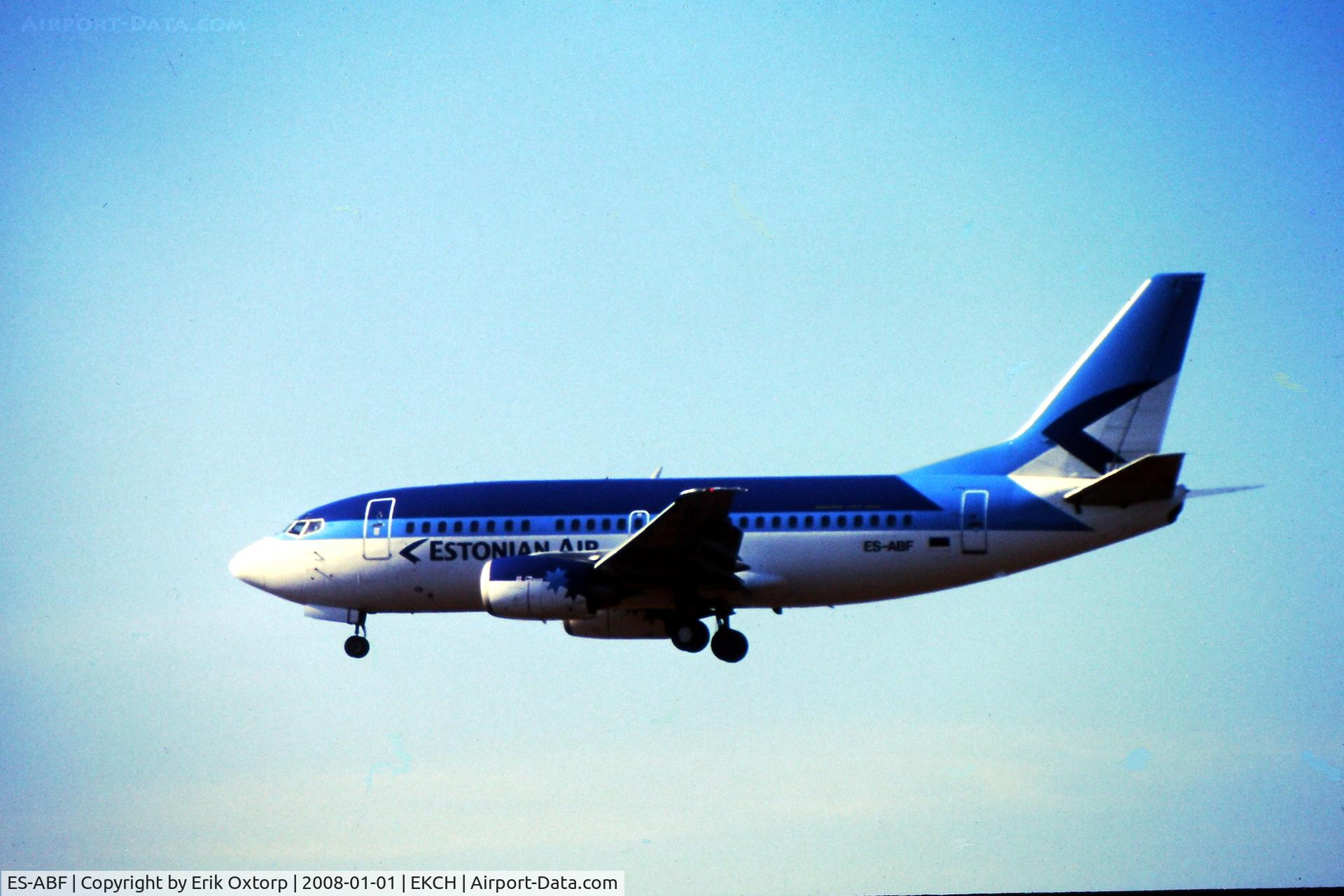 ES-ABF, 1990 Boeing 737-5L9 C/N 24778, ES-ABF in CPH MAR03