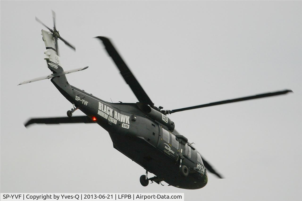 SP-YVF, 2011 Sikorsky S-70i Black Hawk C/N 0007/70-3743, Sikorsky S-70i Black Hawk, On display, Paris-Le Bourget Air Show 2013