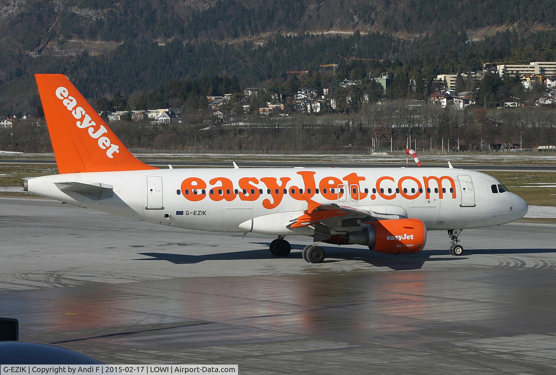G-EZIK, 2005 Airbus A319-111 C/N 2481, easyJet Airbus A319-111