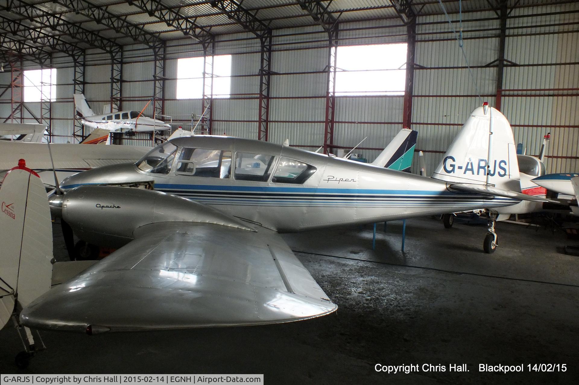 G-ARJS, 1961 Piper PA-23-160 Apache C/N 23-1977, Bencray Ltd
