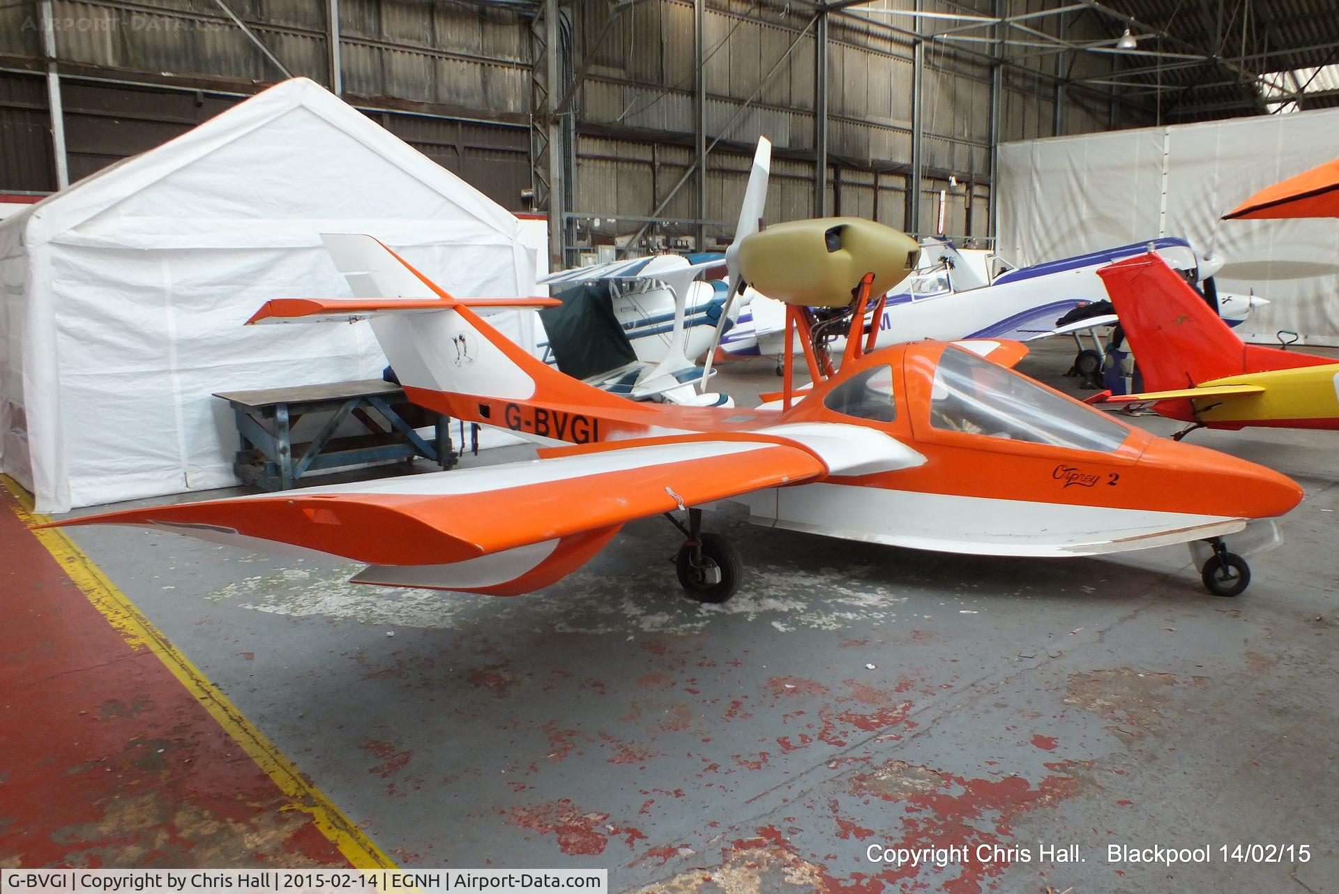 G-BVGI, 1995 Pereira Osprey II C/N PFA 070-10536, Blackpool resident