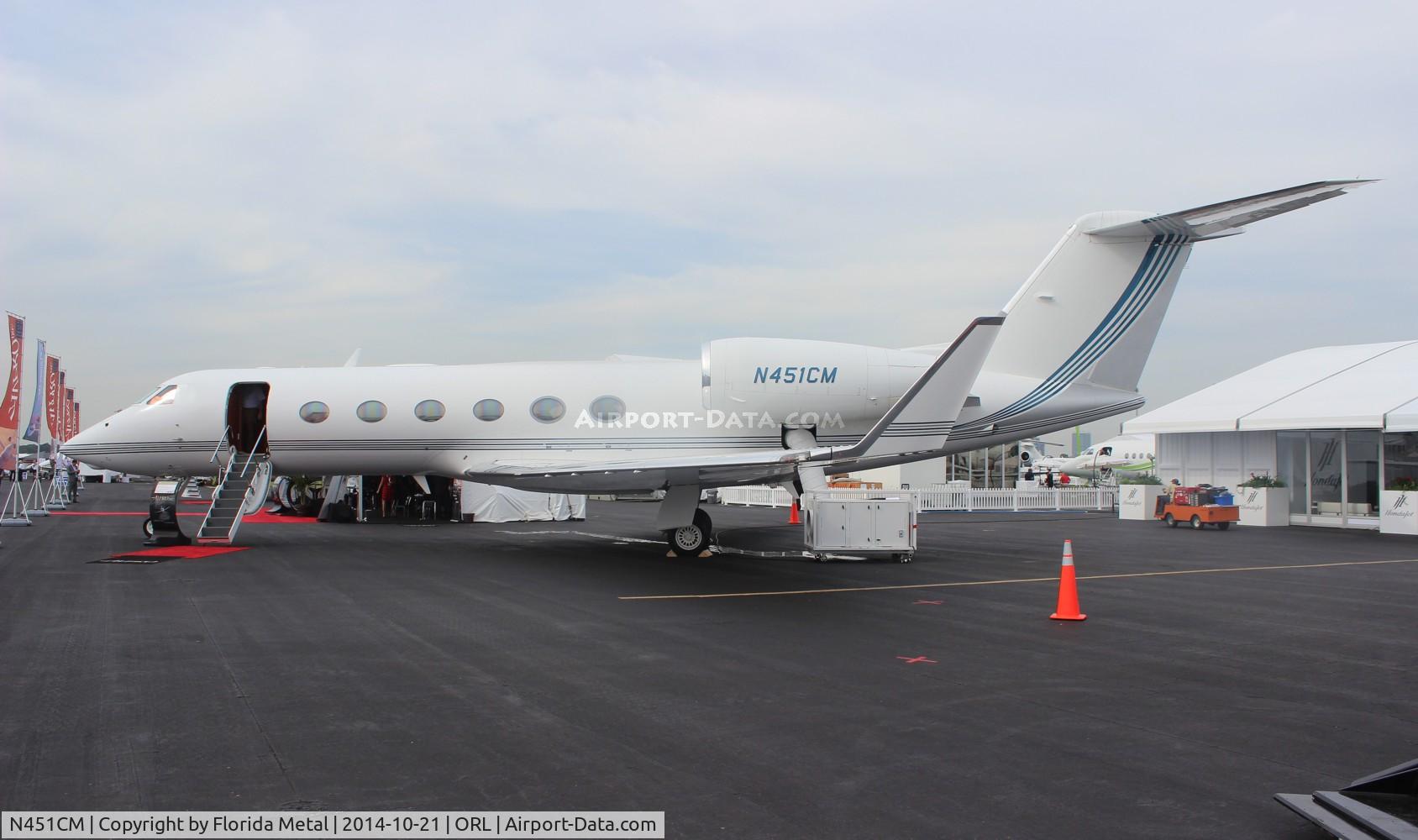 N451CM, 2005 Gulfstream Aerospace GIV-X (G450) C/N 4024, Gulfstream 450
