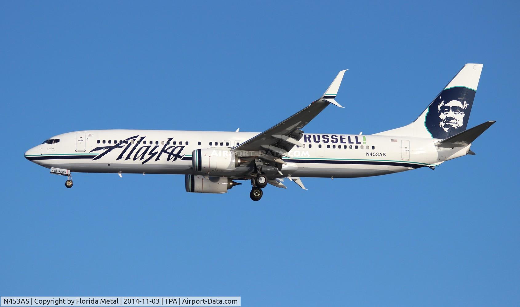 N453AS, 2014 Boeing 737-990/ER C/N 36354, Alaska 