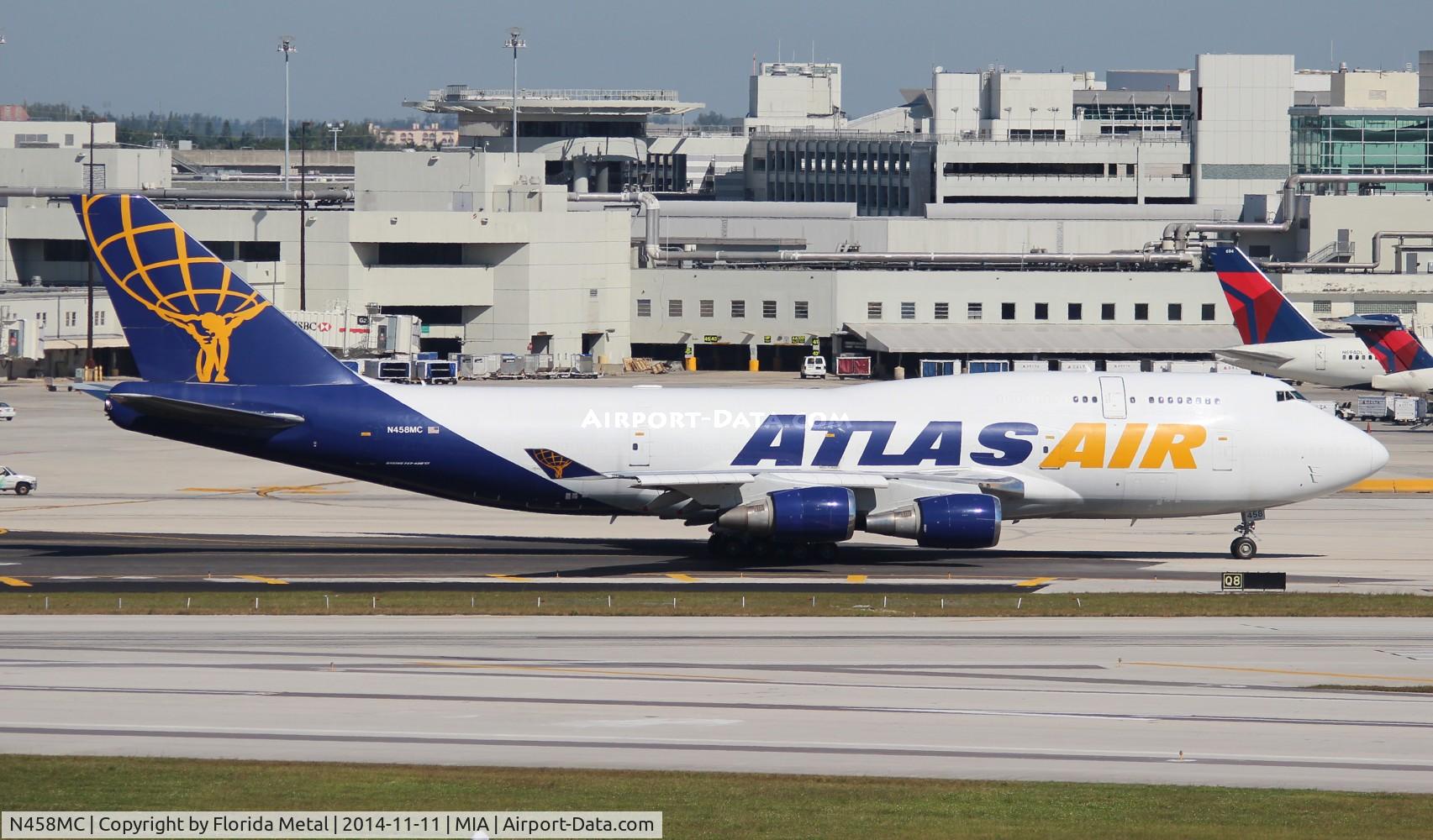 N458MC, 1994 Boeing 747-446F C/N 26356, Atlas