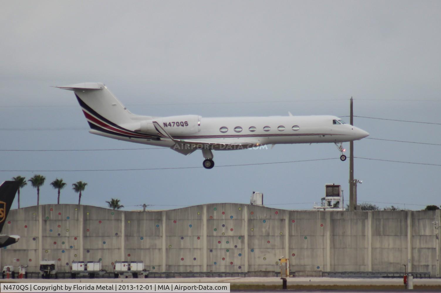 N470QS, 2007 Gulfstream Aerospace GIV-X (G450) C/N 4084, Net Jets G450