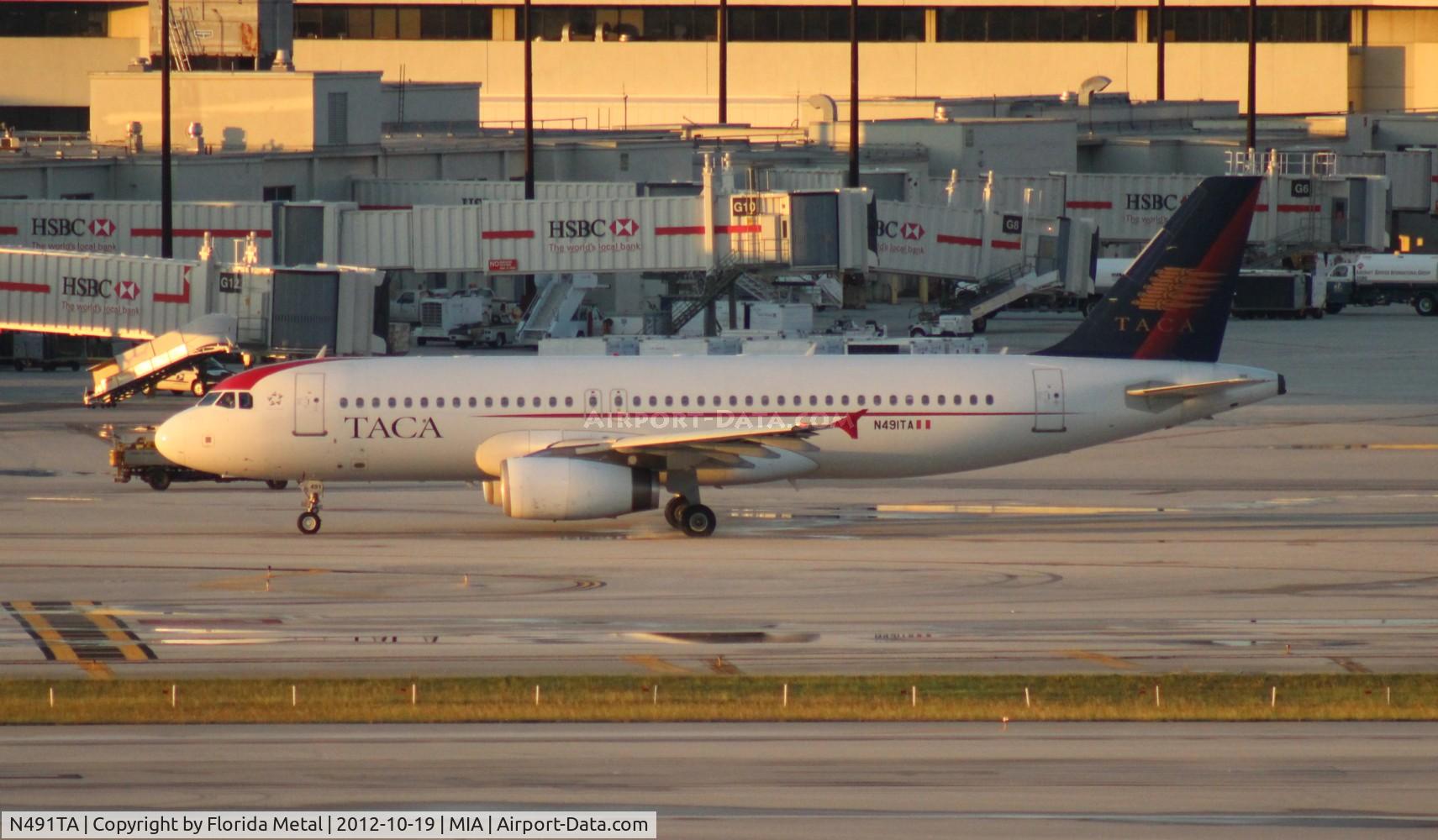 N491TA, 2004 Airbus A320-233 C/N 2301, Taca A320