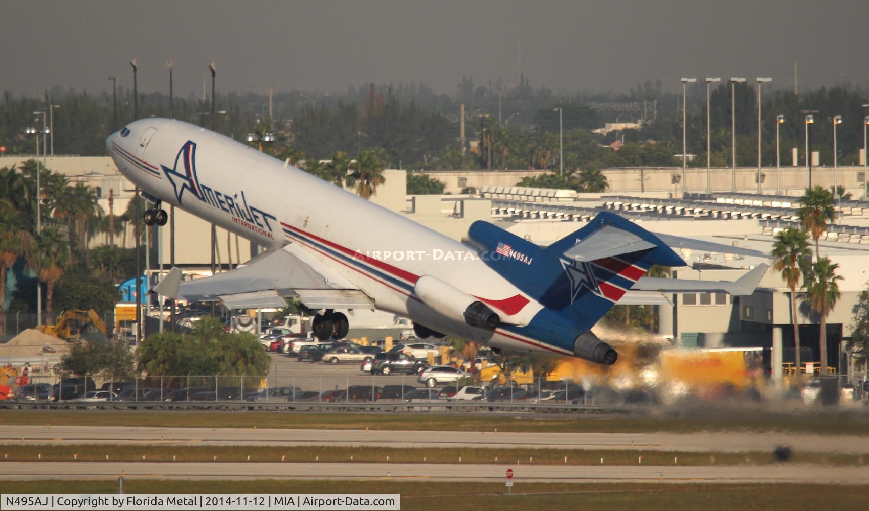 N495AJ, 1975 Boeing 727-233F C/N 20937, Amerijet