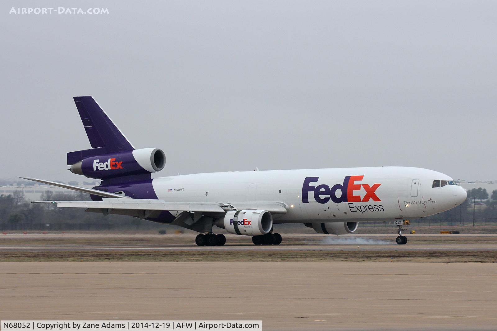 N68052, 1974 McDonnell Douglas MD-10-10F C/N 47806, Landing at Alliance Airport - Fort Worth, TX