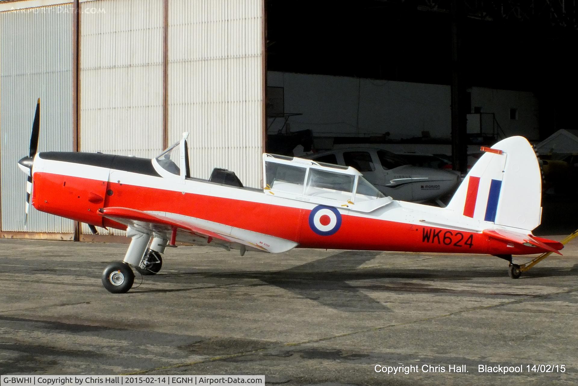 G-BWHI, 1952 De Havilland DHC-1 Chipmunk T.10 C/N C1/0637, privately owned