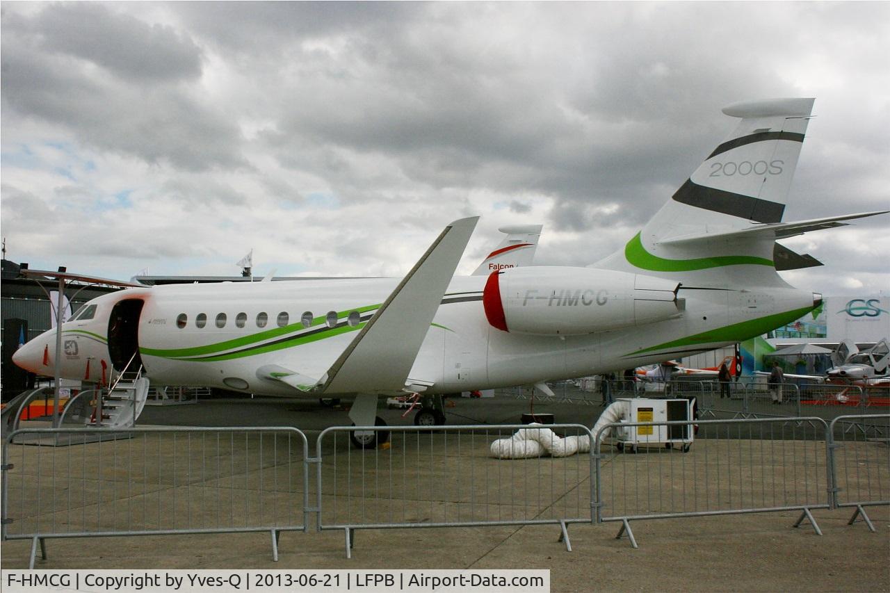 F-HMCG, 2013 Dassault Falcon 2000S C/N 703, Dassault Falcon 2000S, Static display, Paris-Le Bourget (LFPB-LBG) Air Show 2013