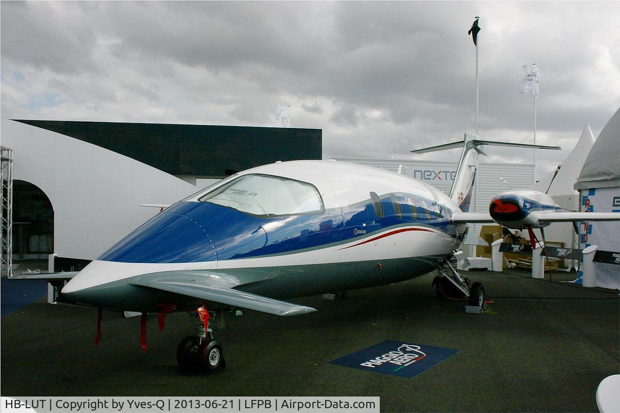 HB-LUT, 2010 Piaggio P-180 Avanti C/N 1201, HB-LUT - Piaggio P-180 Avanti, Static display, Paris Le Bourget (LFPB-LBG) Air Show 2013