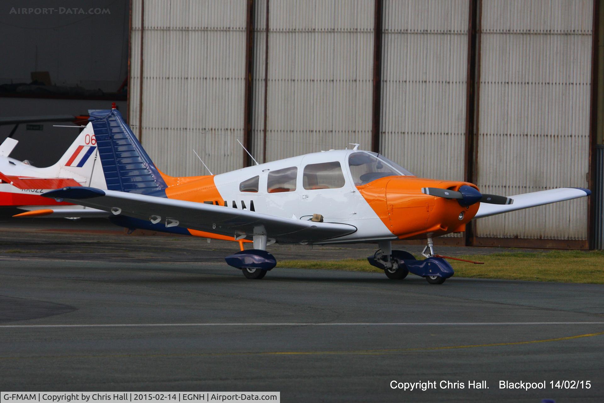 G-FMAM, 1973 Piper PA-28-151 Cherokee Warrior C/N 28-7415056, Air Training Club Aviation
