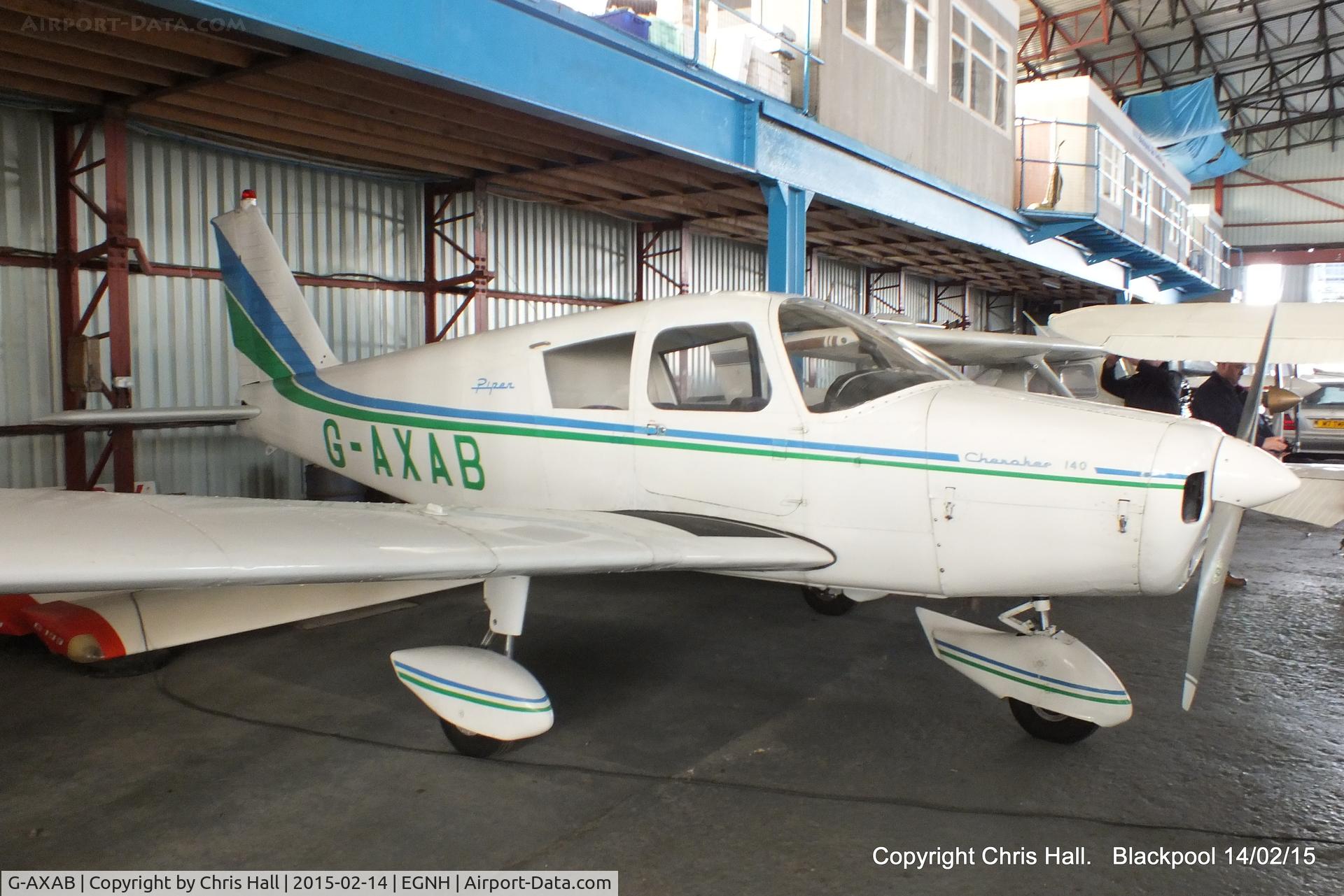 G-AXAB, 1964 Piper PA-28-140 Cherokee C/N 28-20238, Bencray Ltd