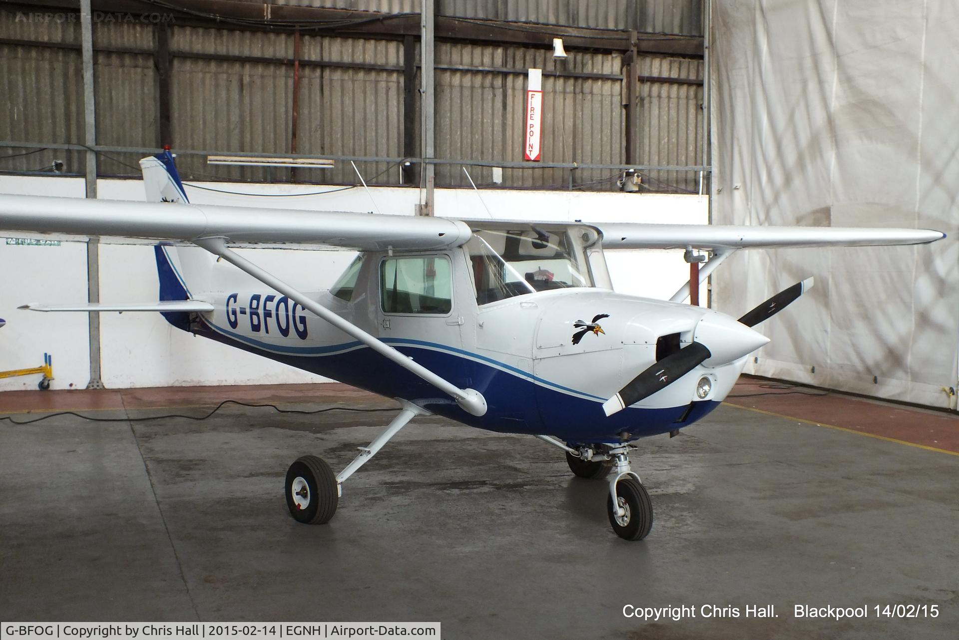 G-BFOG, 1974 Cessna 150M C/N 150-76223, Blackpool resident