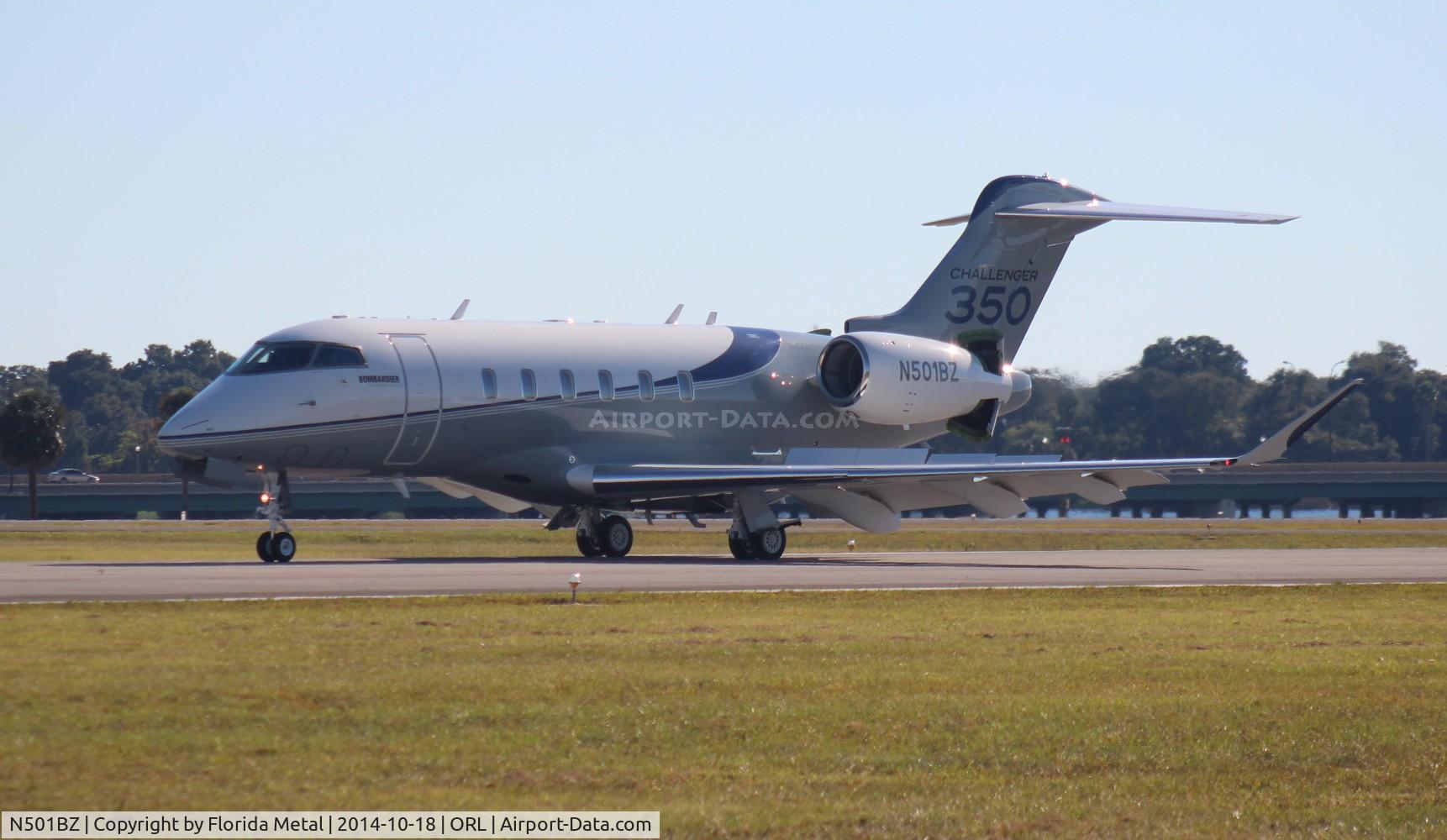 N501BZ, 2014 Bombardier Challenger 350 (BD-100-1A10) C/N 20501, Challenger 350