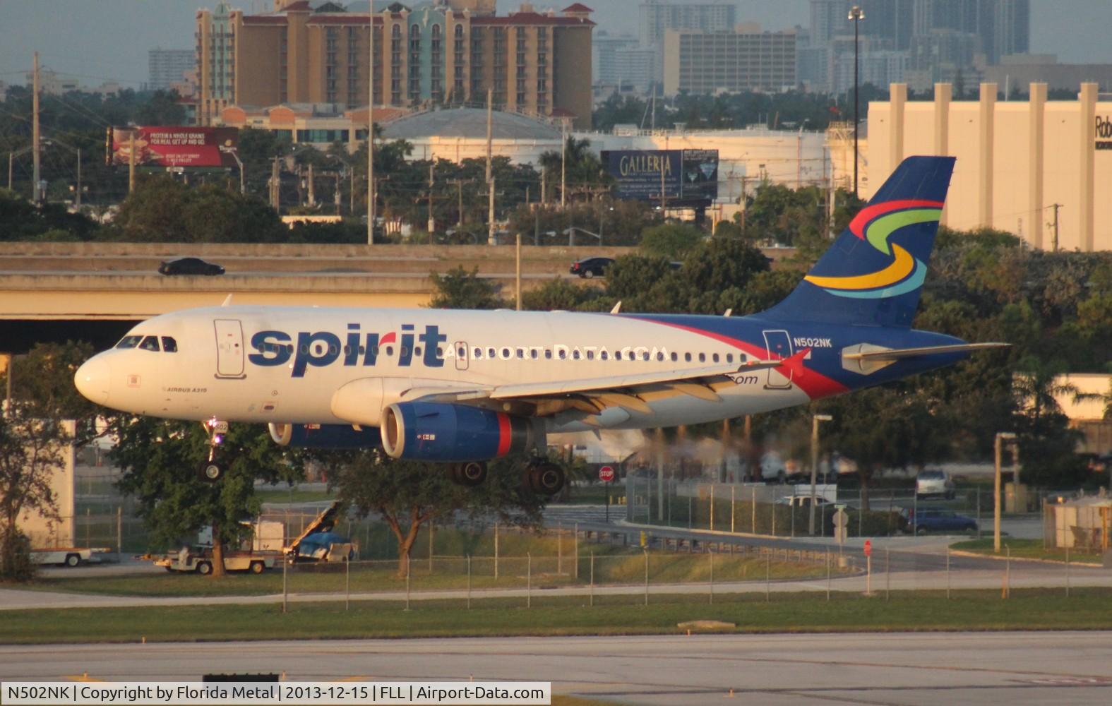 N502NK, 2005 Airbus A319-132 C/N 2433, Spirit