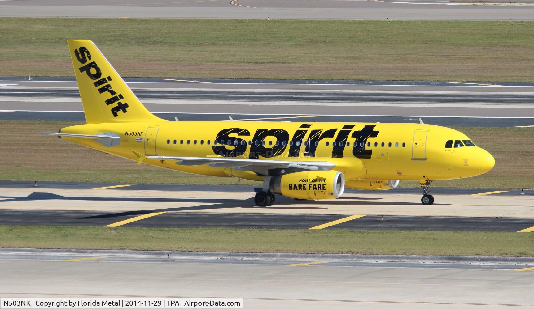 N503NK, 2005 Airbus A319-132 C/N 2470, Spirit A319