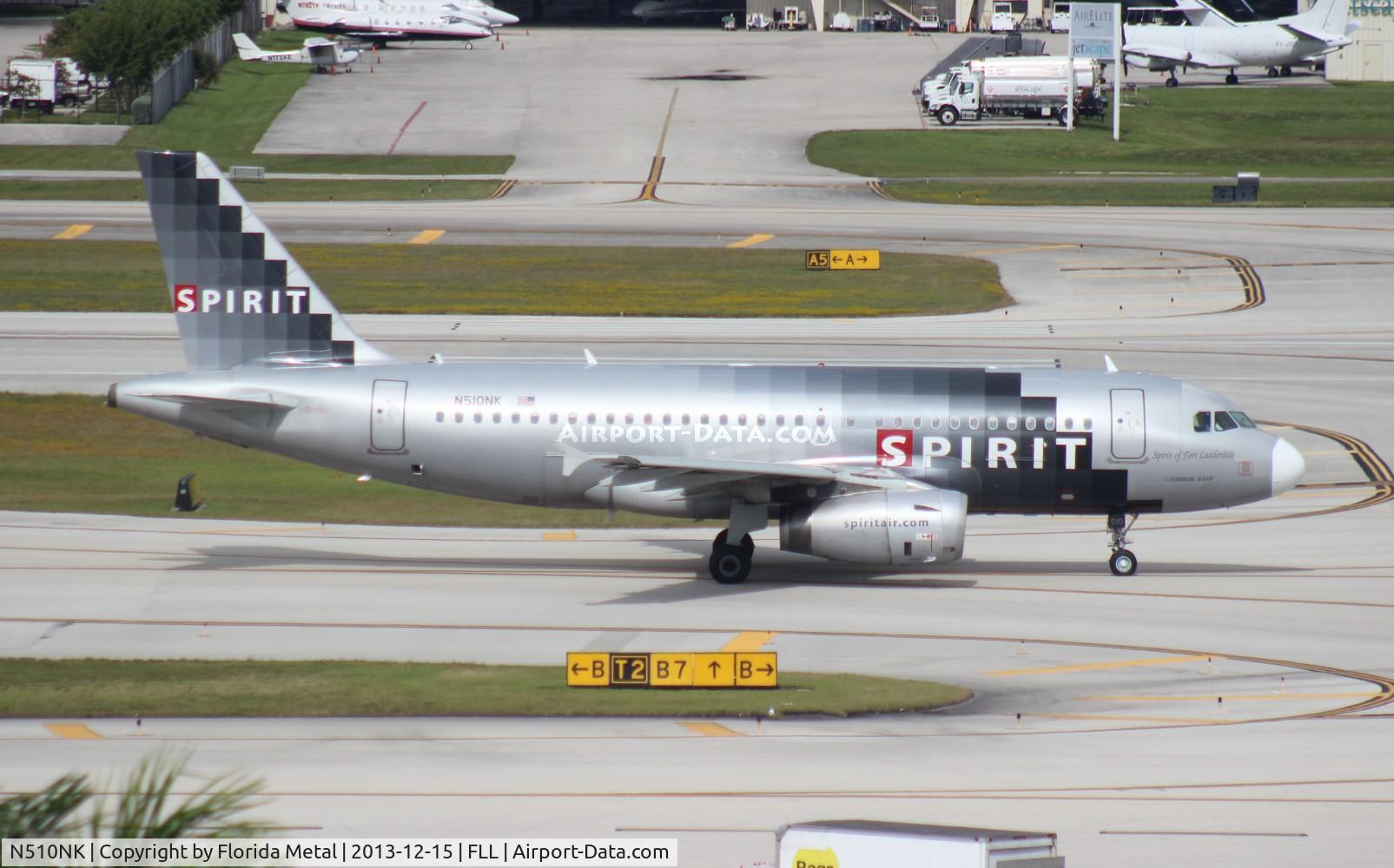N510NK, 2005 Airbus A319-132 C/N 2622, Spirit