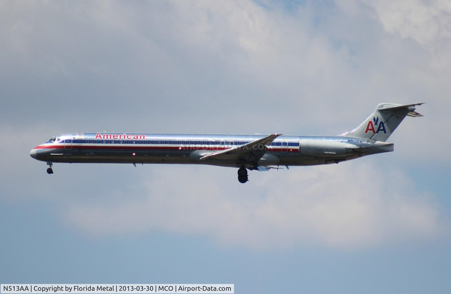 N513AA, 1990 McDonnell Douglas MD-82 (DC-9-82) C/N 49890, America