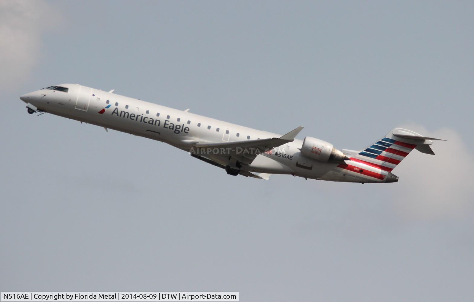 N516AE, 2003 Bombardier CRJ-701ER (CL-600-2C10) Regional Jet C/N 10123, Eagle CRJ-700