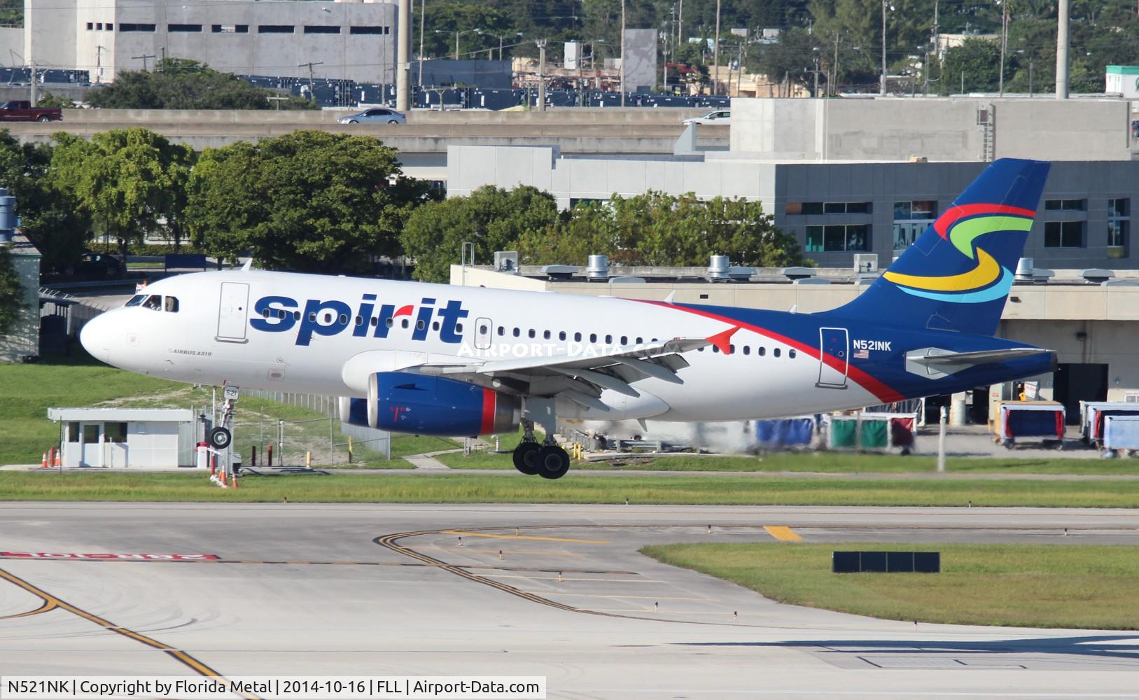 N521NK, 2006 Airbus A319-132 C/N 2797, Spirit A319