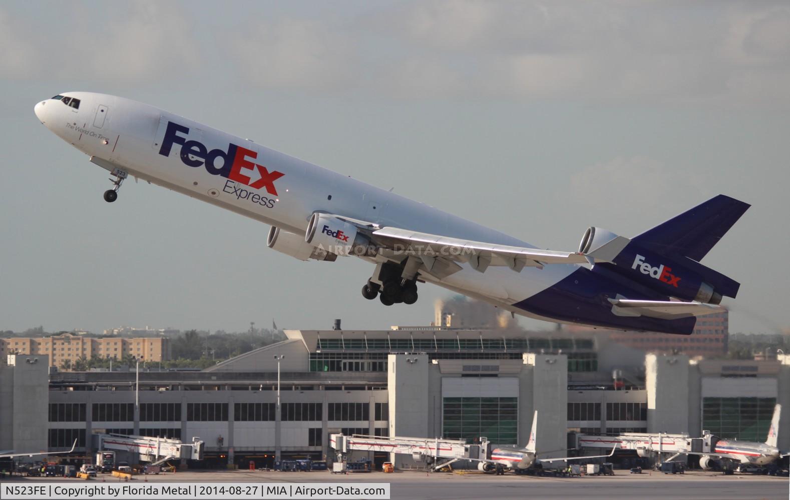 N523FE, 1993 McDonnell Douglas MD-11F C/N 48479, Fed Ex MD-11F