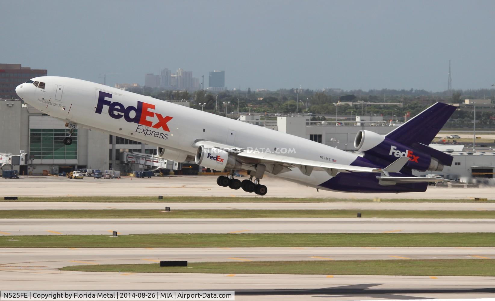 N525FE, 1992 McDonnell Douglas MD-11F C/N 48565, Fed Ex MD-11F