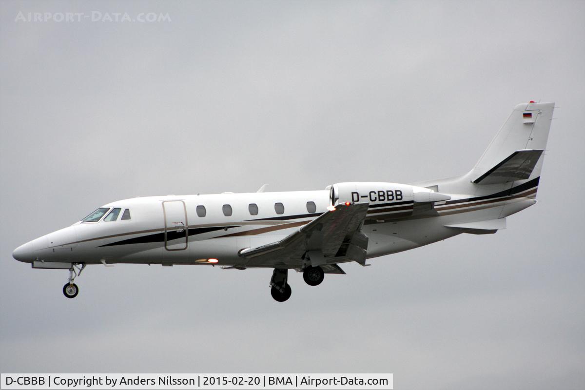 D-CBBB, 2005 Cessna 560XLS C/N 560-5567, On short final runway 30.