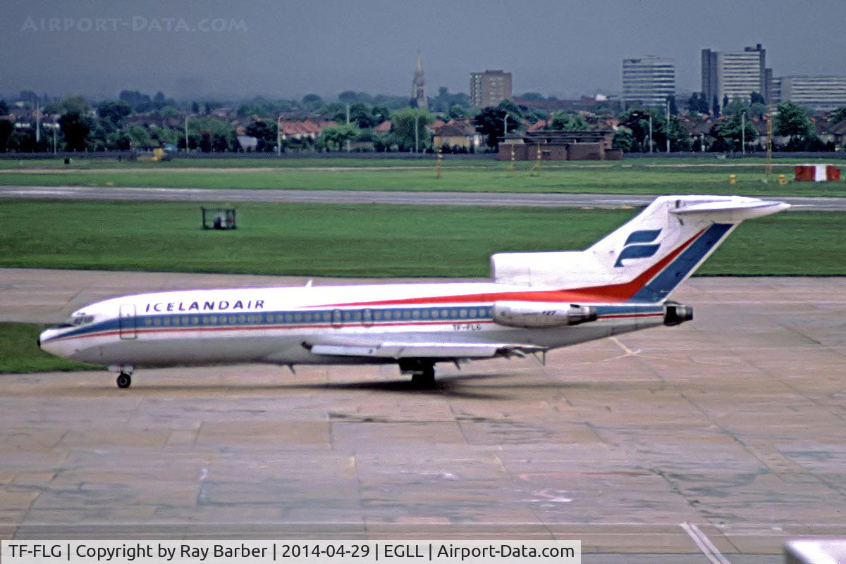 TF-FLG, 1968 Boeing 727-185C C/N 19826, TF-FLG   Boeing 727-185 [19826] (Icelandair) Heathrow~G (date unknown). From a slide.