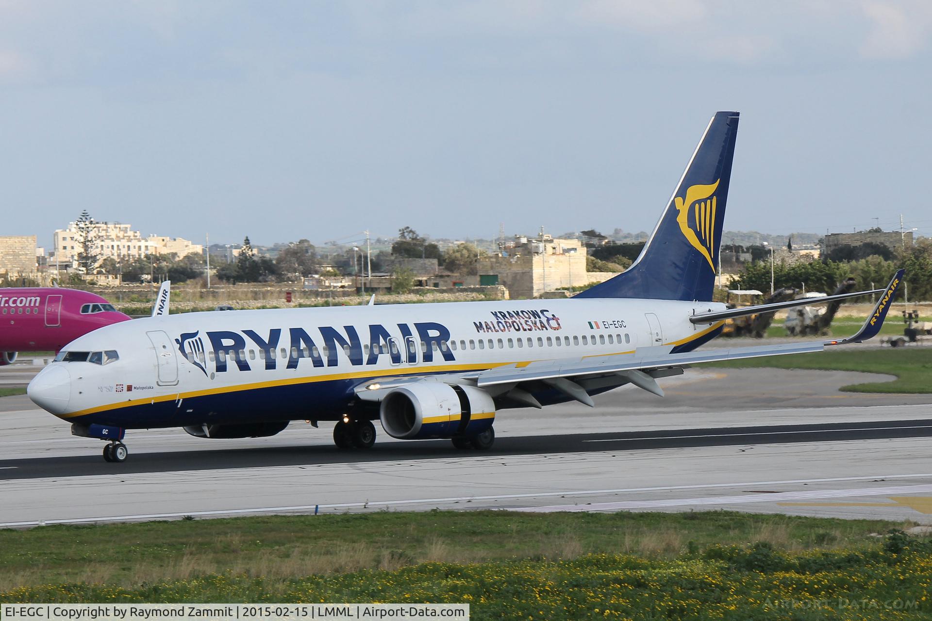 EI-EGC, 2009 Boeing 737-8AS C/N 38492, B737-800 EI-EGC Ryanair