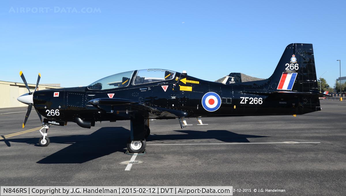 N846RS, 1990 Short S-312 Tucano T1 C/N S056/T50, At Deer Valley.