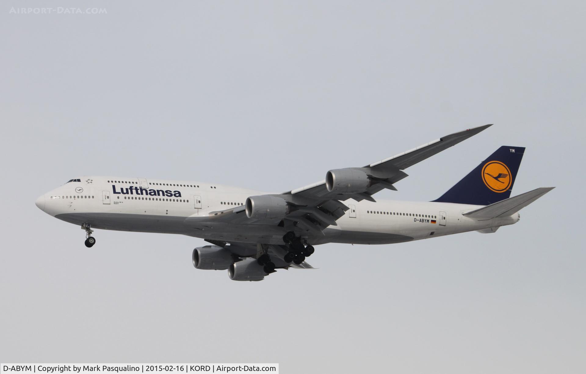 D-ABYM, 2014 Boeing 747-830 C/N 37837, Boeing 747-800