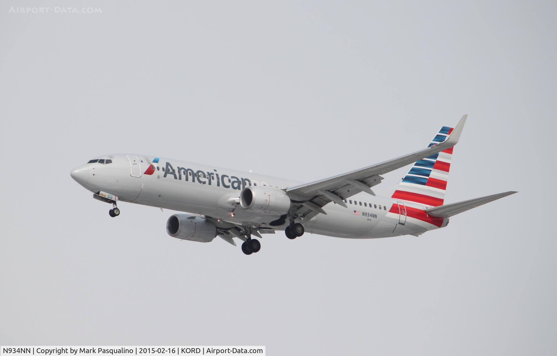 N934NN, 2013 Boeing 737-823 C/N 33489, Boeing 737-800
