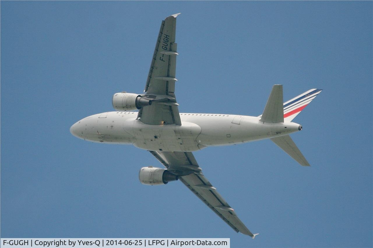 F-GUGH, 2004 Airbus A318-111 C/N 2344, Airbus A318-111, Take-off Rwy 27L, Roissy Charles De Gaulle Airport (LFPG-CDG)