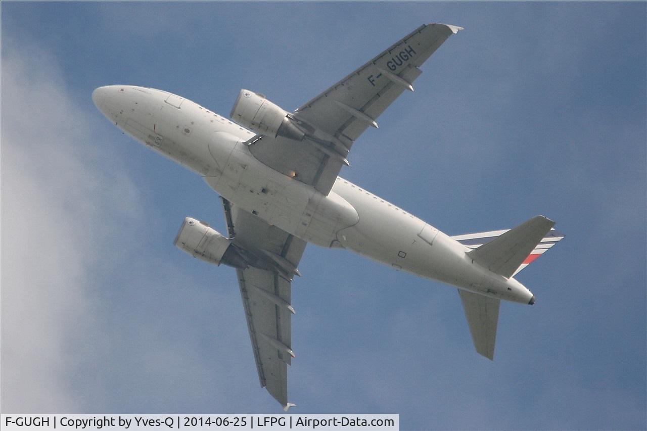 F-GUGH, 2004 Airbus A318-111 C/N 2344, Airbus A318-111, Take-off Rwy 27L, Roissy Charles De Gaulle Airport (LFPG-CDG)