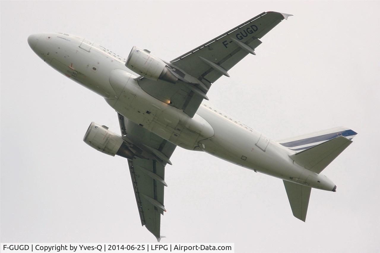 F-GUGD, 2003 Airbus A318-111 C/N 2081, Airbus A318-111, Take-off Rwy 27L, Roissy Charles De Gaulle Airport (LFPG-CDG)