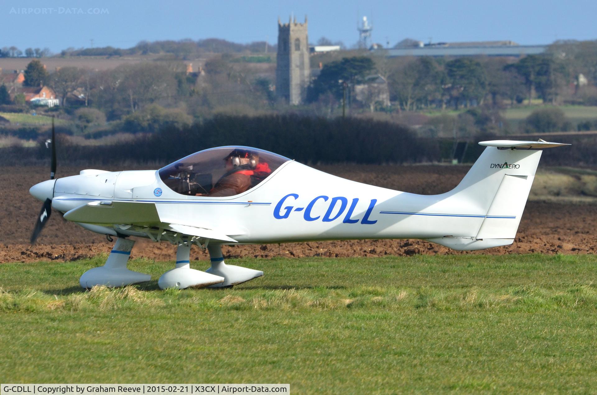 G-CDLL, 2005 Dyn'Aero MCR-01 ULC Banbi C/N PFA 301B-14348, Departing from Northrepps.