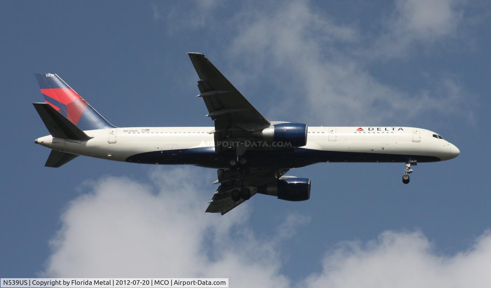 N539US, 1996 Boeing 757-251 C/N 26486, Delta