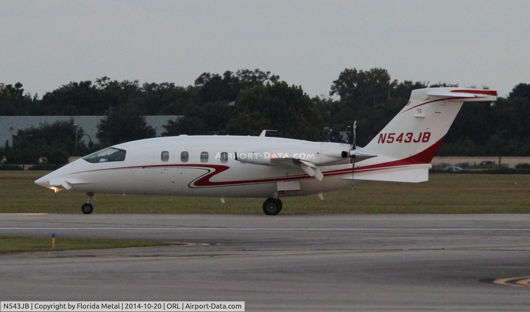 N543JB, 2002 Piaggio P-180 Avanti C/N 1055, Piaggio