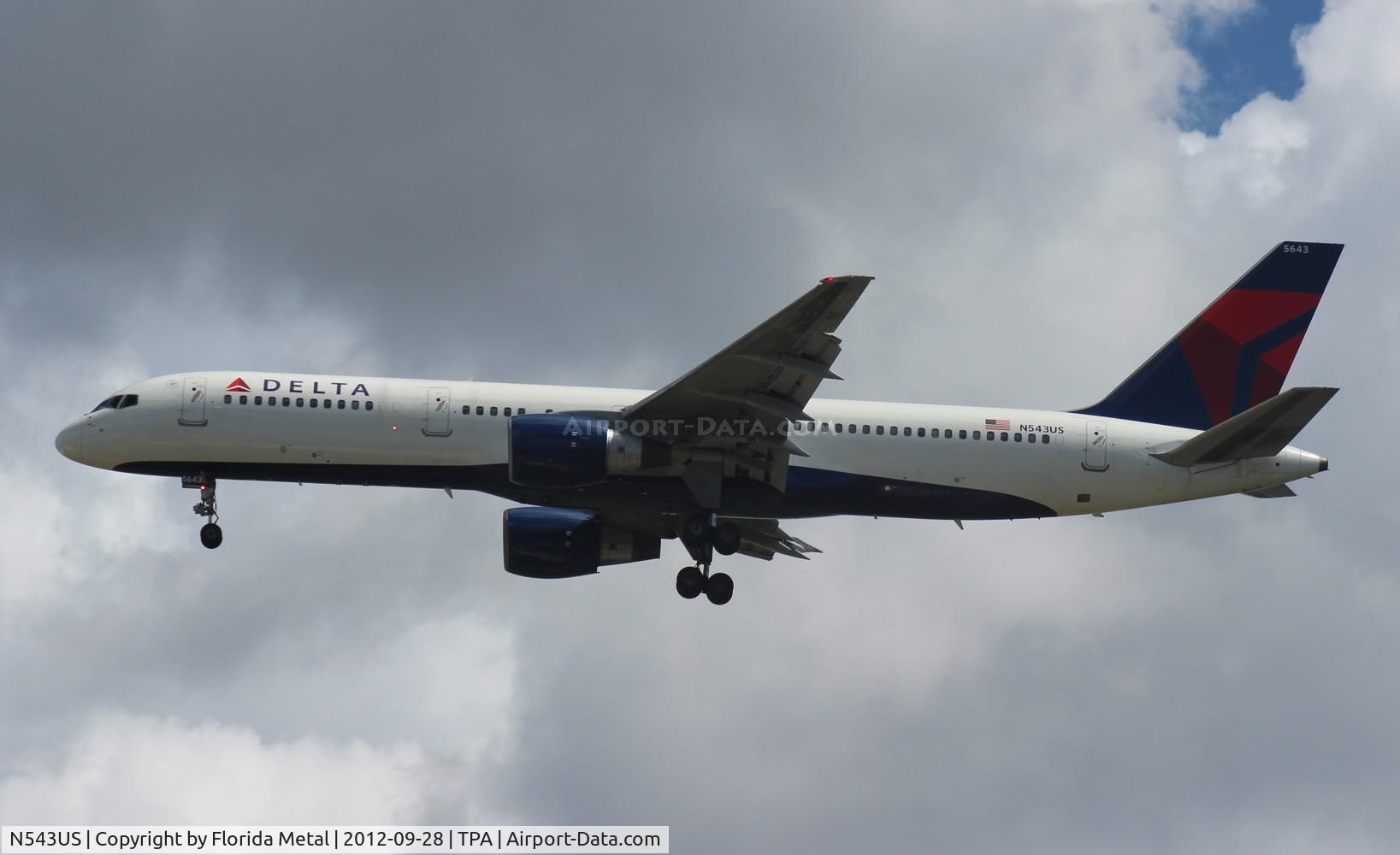N543US, 1996 Boeing 757-251 C/N 26490, Delta