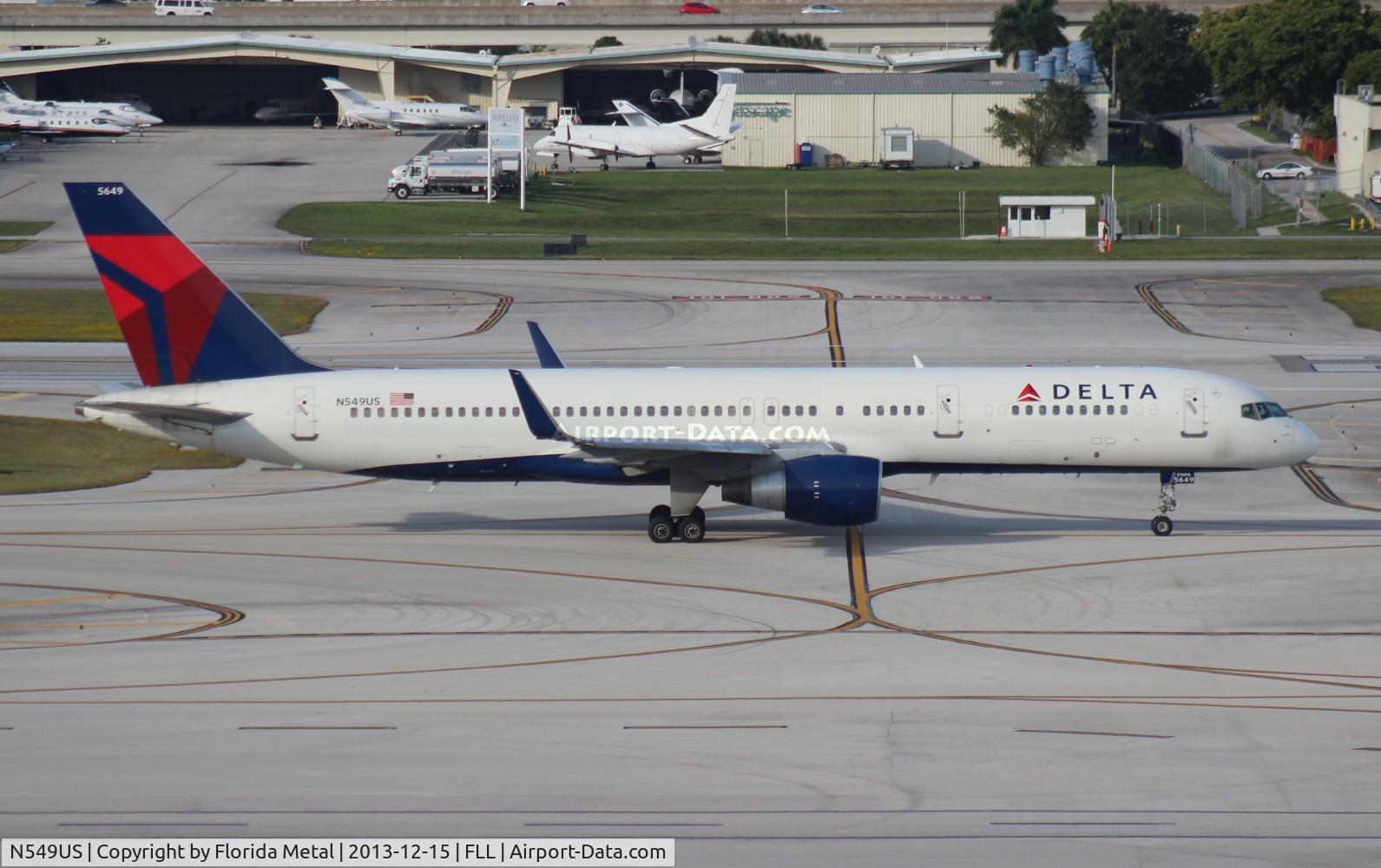 N549US, 1996 Boeing 757-251 C/N 26496, Delta