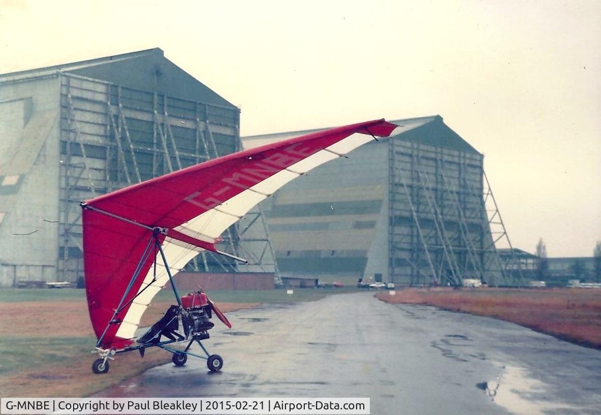 G-MNBE, 1985 Southdown International Ltd PUMA SPRINT C/N SN1121/0050, My microlight taken at Cardington around 1987