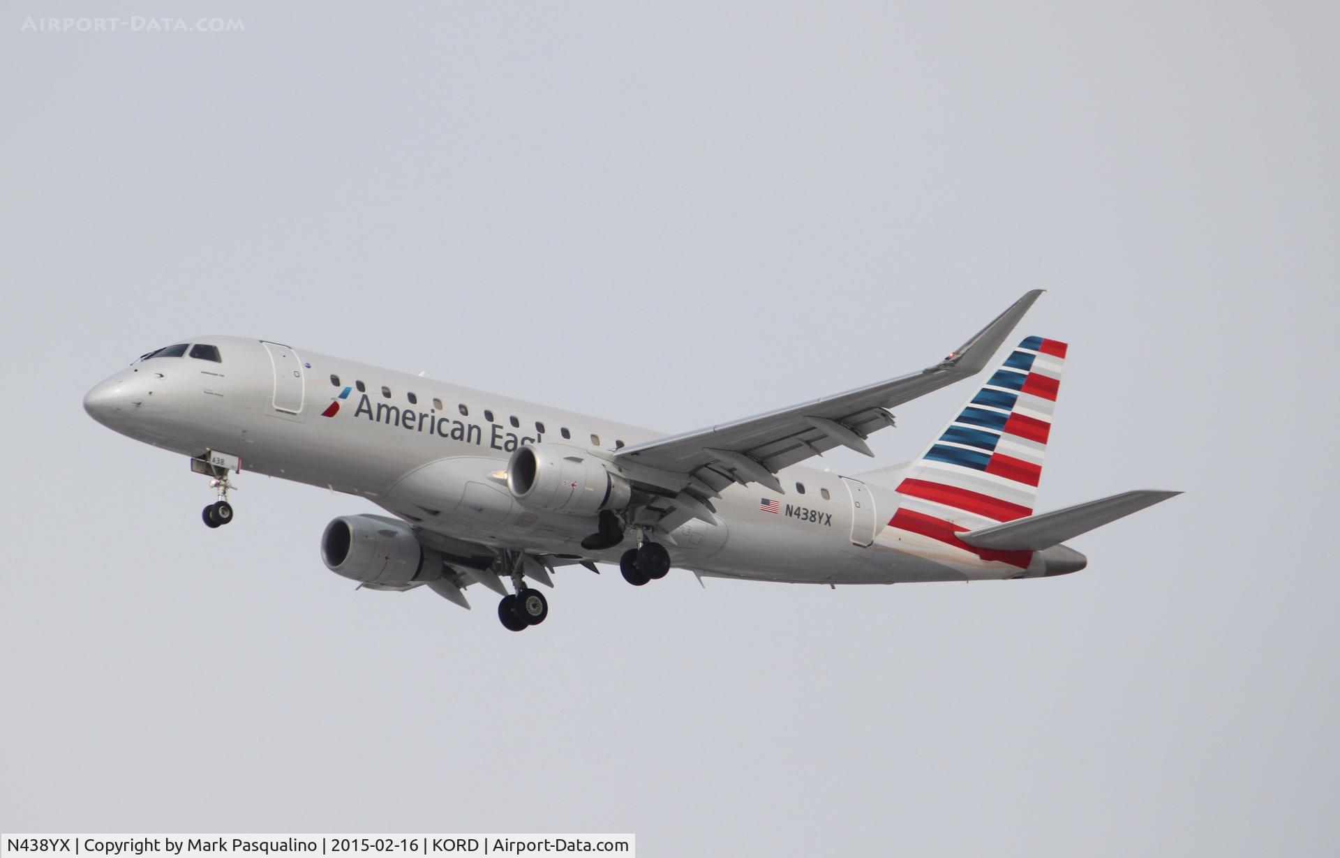 N438YX, 2014 Embraer 175LR (ERJ-170-200LR) C/N 17000428, ERJ 170-200LR