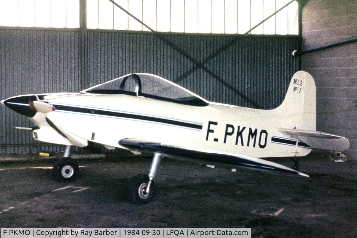 F-PKMO, Jurca MJ-2D Tempete C/N 7, Jurca MJ.2D Tempete [7] Reims-Prunay~F 30/09/1984. From a slide.