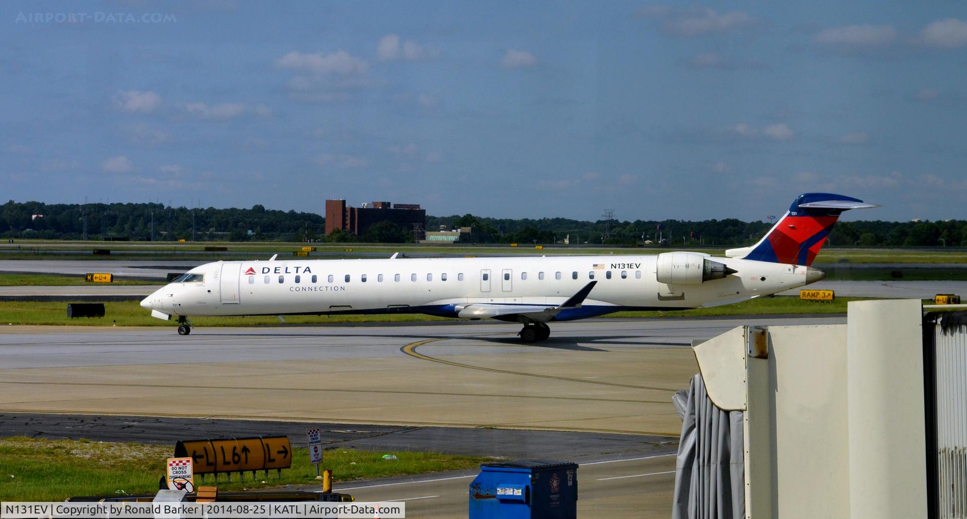 N131EV, 2008 Bombardier CRJ-900ER (CL-600-2D24) C/N 15217, Taxi ATL