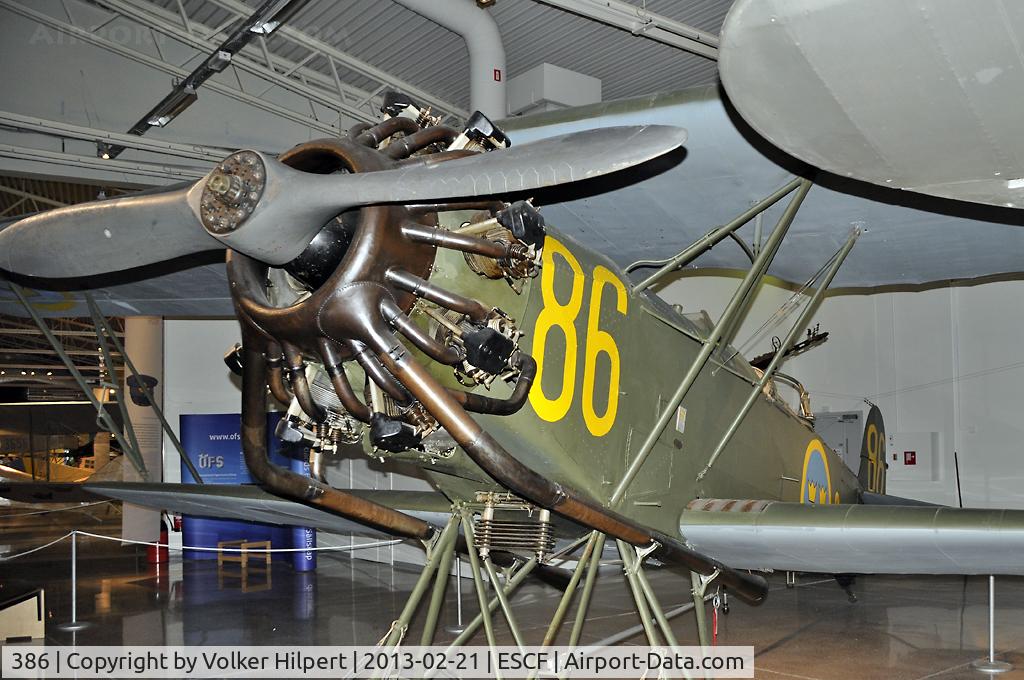386, 1934 Fokker C.V-E C/N 207, at Linkoping