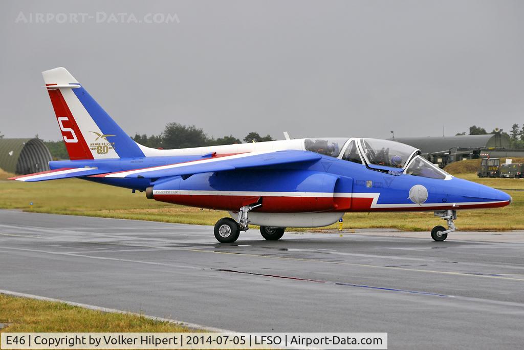 E46, Dassault-Dornier Alpha Jet E C/N E46, at Nancy