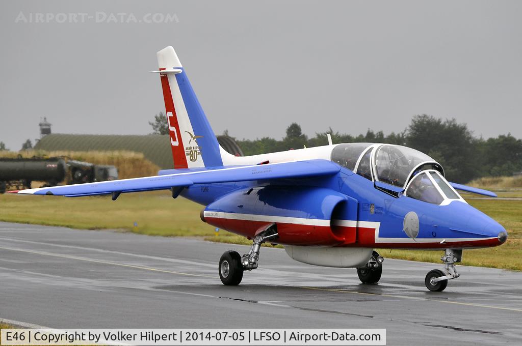 E46, Dassault-Dornier Alpha Jet E C/N E46, at Nancy