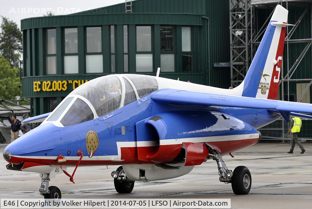 E46, Dassault-Dornier Alpha Jet E C/N E46, at Nancy